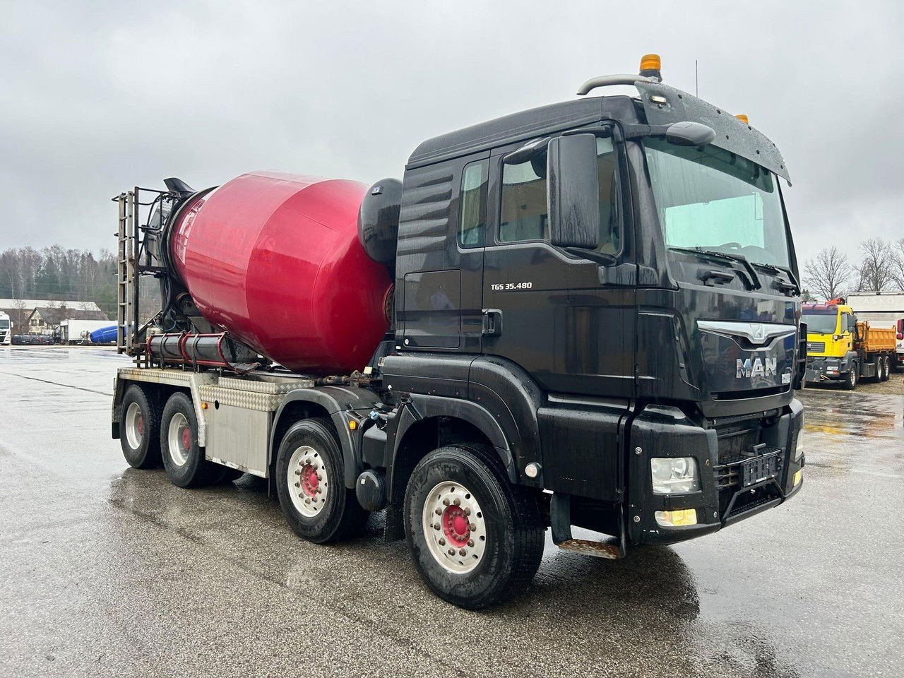 MAN TGS 35.480 8X4 Euro6 + Intermix 8,5M3 + Full Steel (TGS 35.480 )