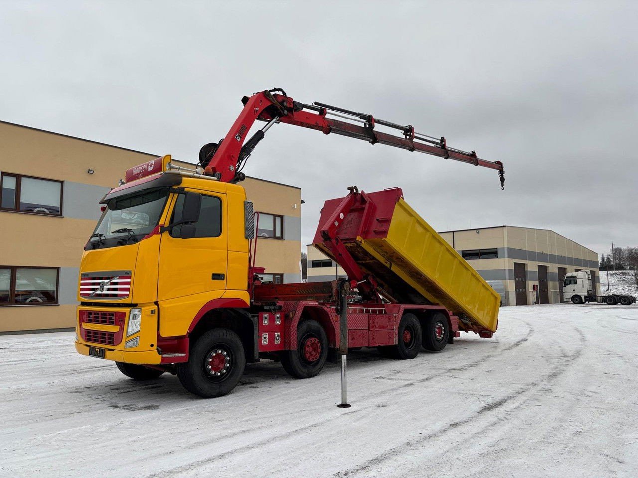 Volvo FH 500 8X26 + Crane Hiab + Lift Hiab + VEB + Full AIR (FH 500 )