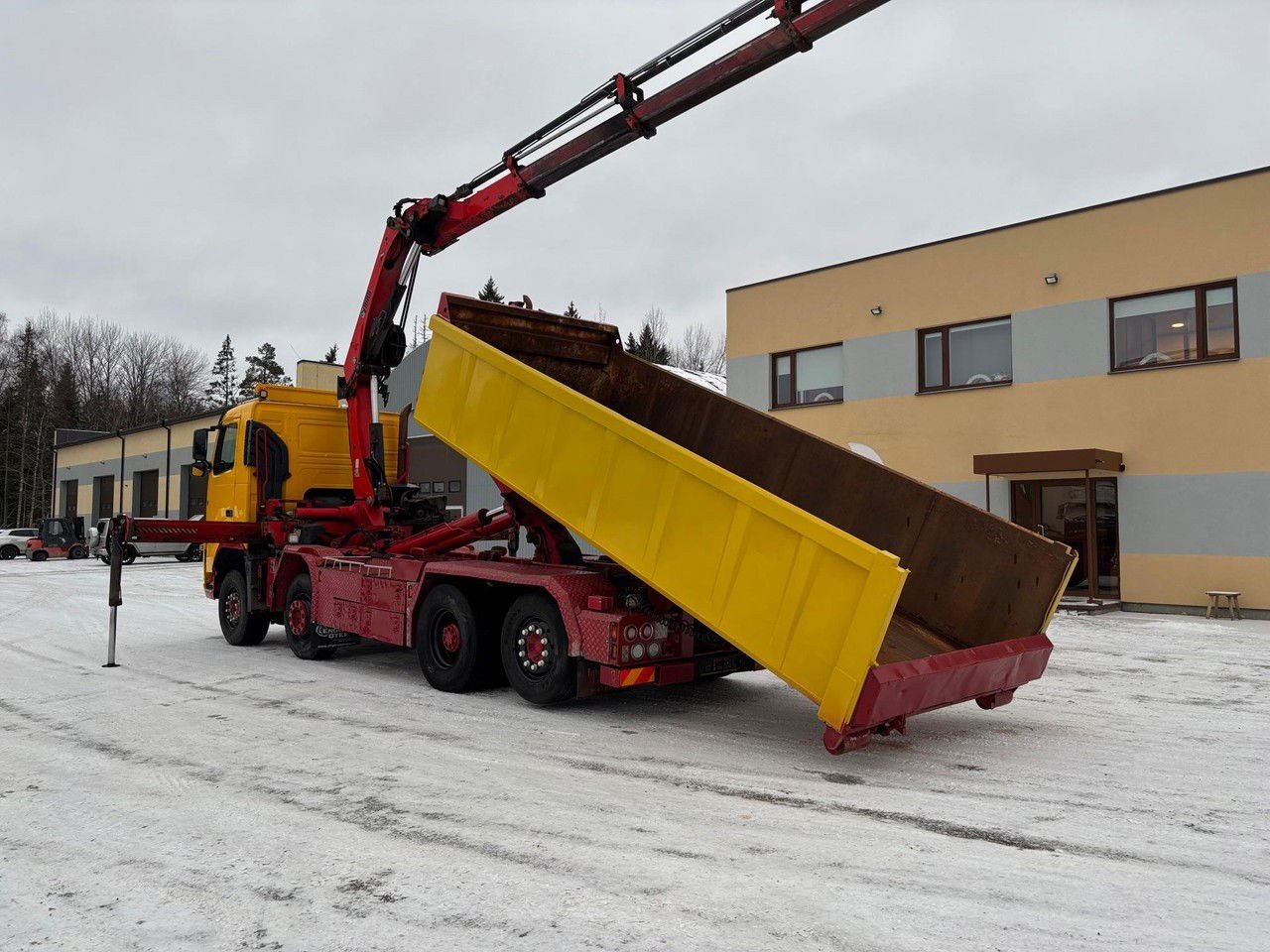 Volvo FH 500 8X26 + Crane Hiab + Lift Hiab + VEB + Full AIR (FH 500 )
