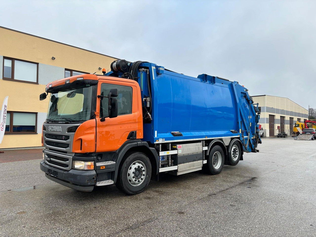 Scania P340 6×24 + CNG + Joab Press 19,9 M3 + Vinch (P340 )