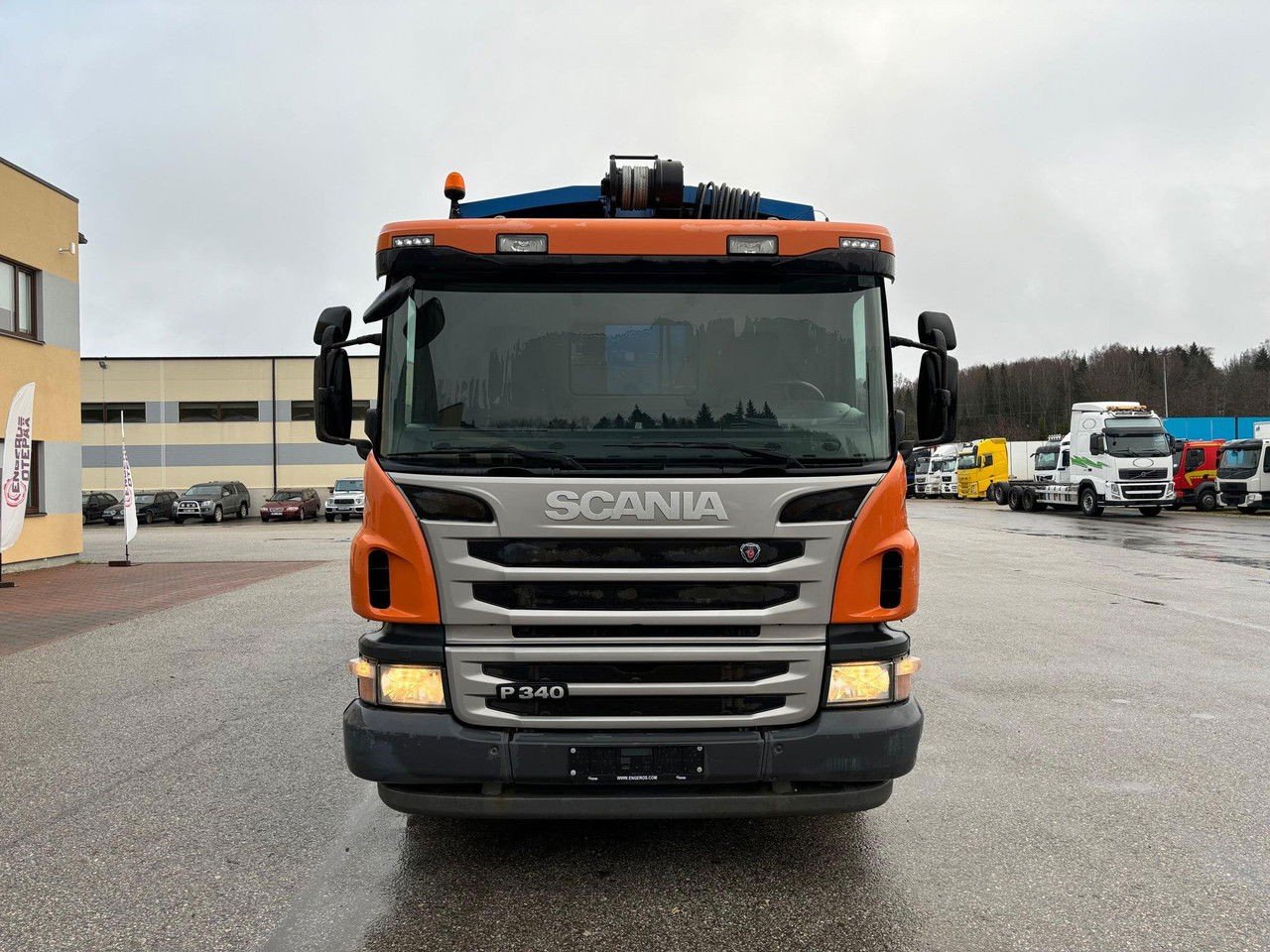 Scania P340 6×24 + CNG + Joab Press 19,9 M3 + Vinch (P340 )