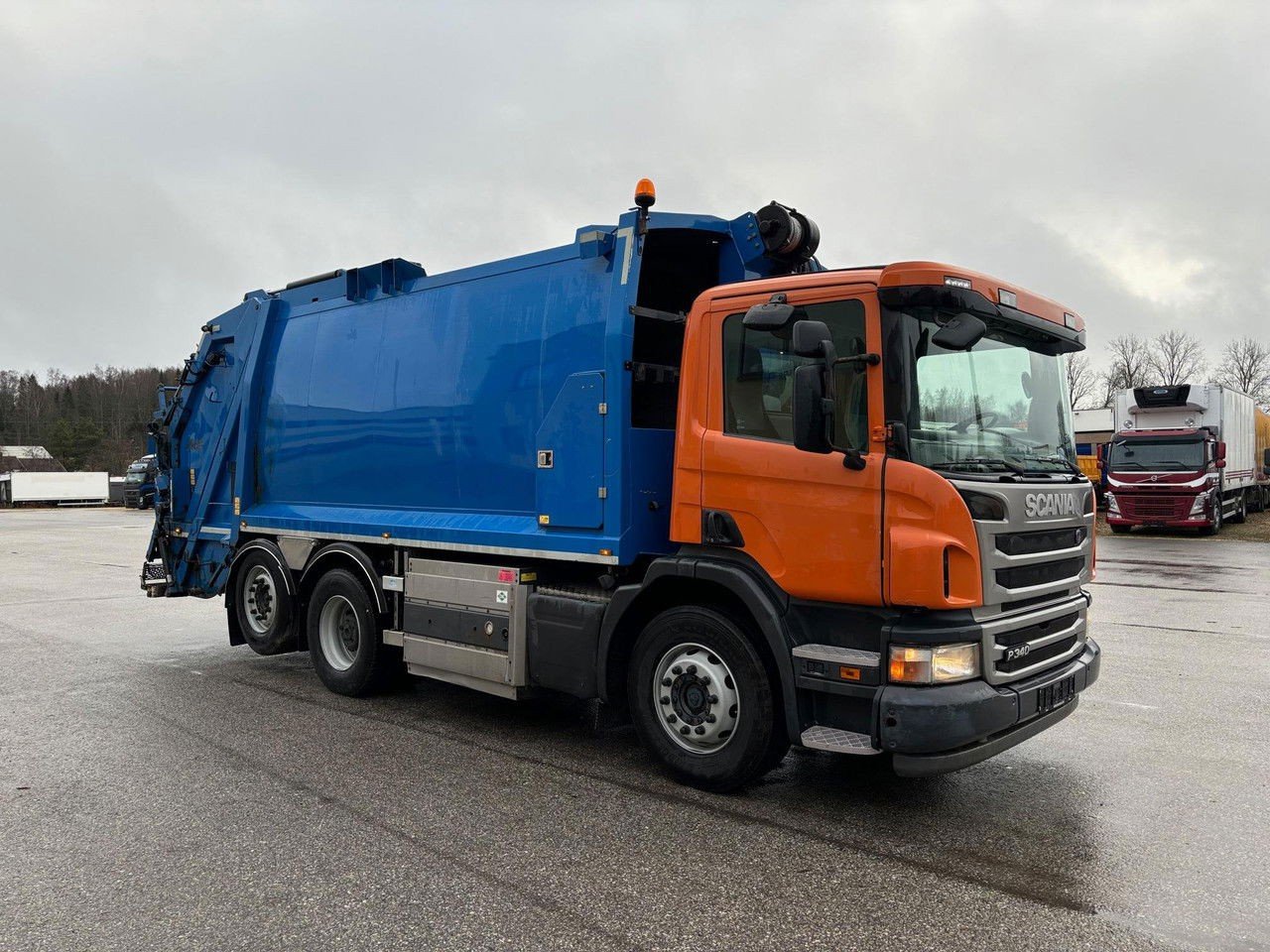 Scania P340 6×24 + CNG + Joab Press 19,9 M3 + Vinch (P340 )
