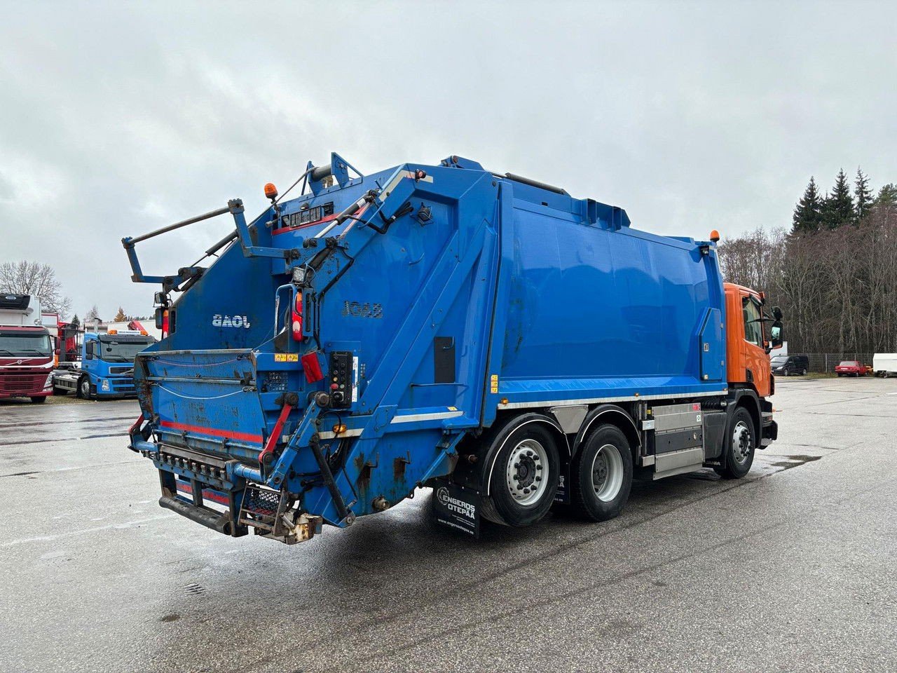 Scania P340 6×24 + CNG + Joab Press 19,9 M3 + Vinch (P340 )
