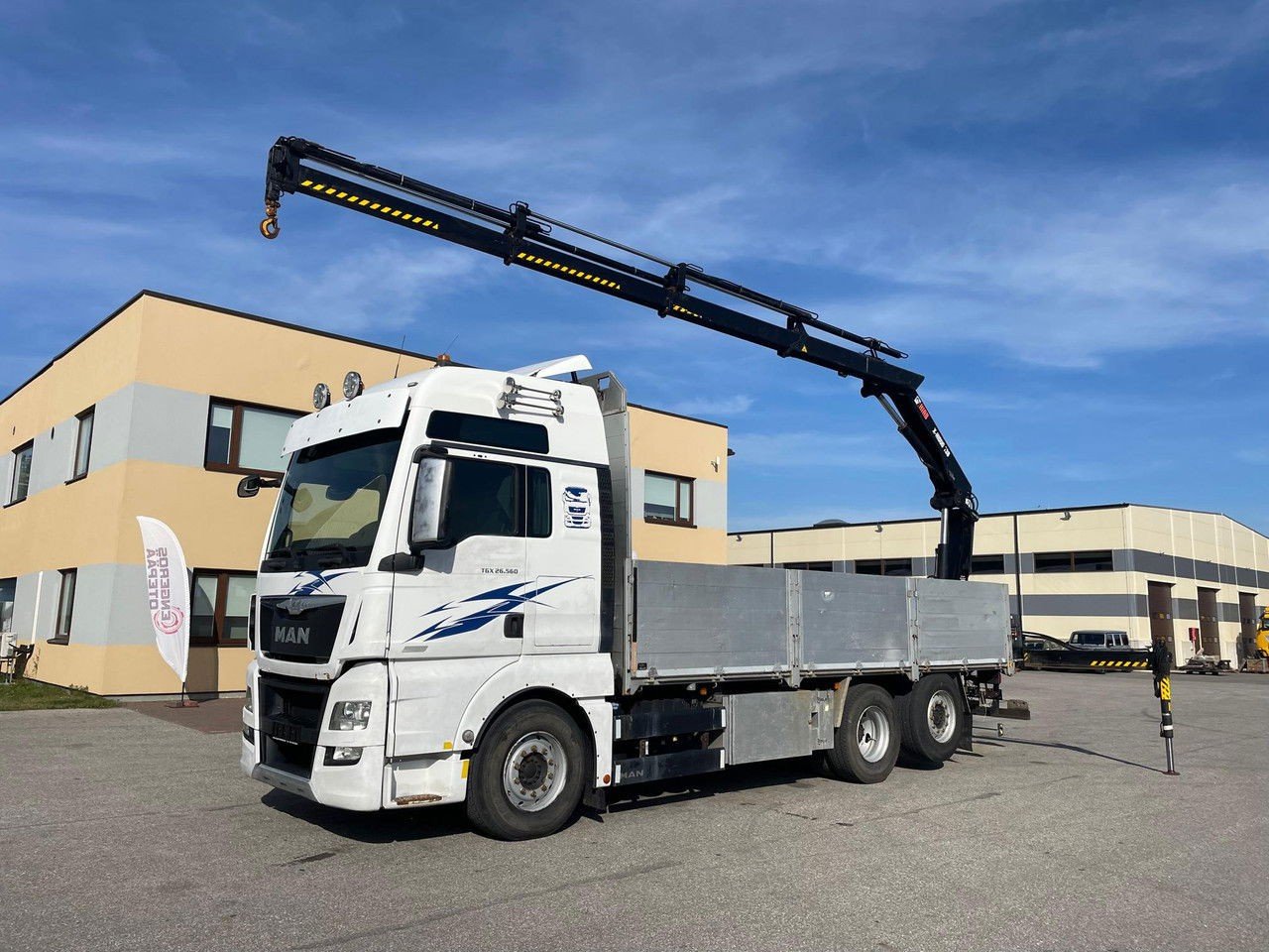 MAN TGX 26.560 6×2 + Hiab 138 Crane 2018 year (TGX 26.560 )
