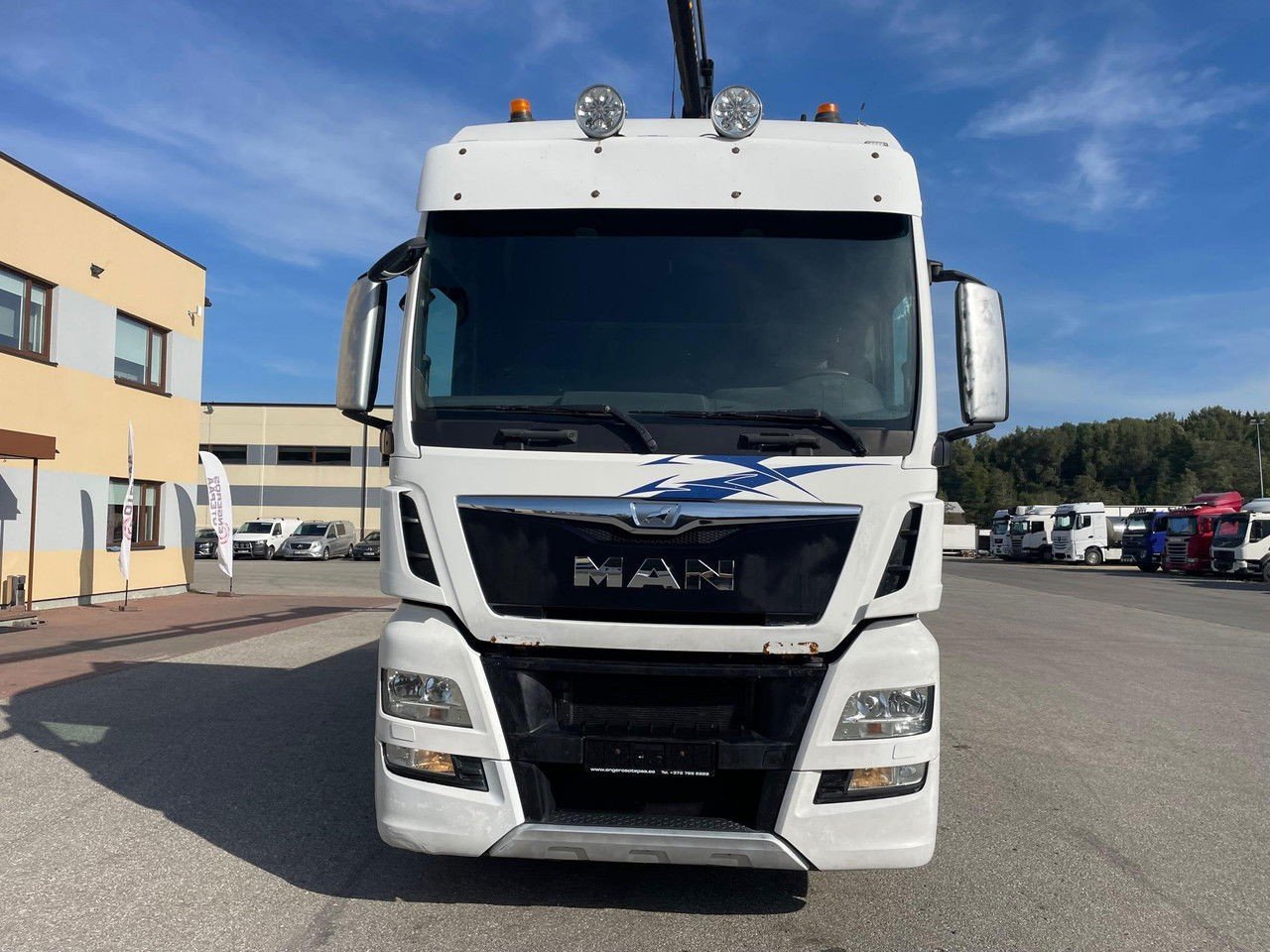 MAN TGX 26.560 6×2 + Hiab 138 Crane 2018 year (TGX 26.560 )