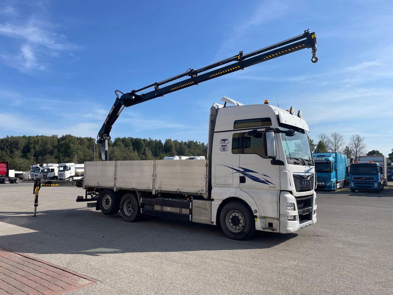 MAN TGX 26.560 6×2 + Hiab 138 Crane 2018 year (TGX 26.560 )
