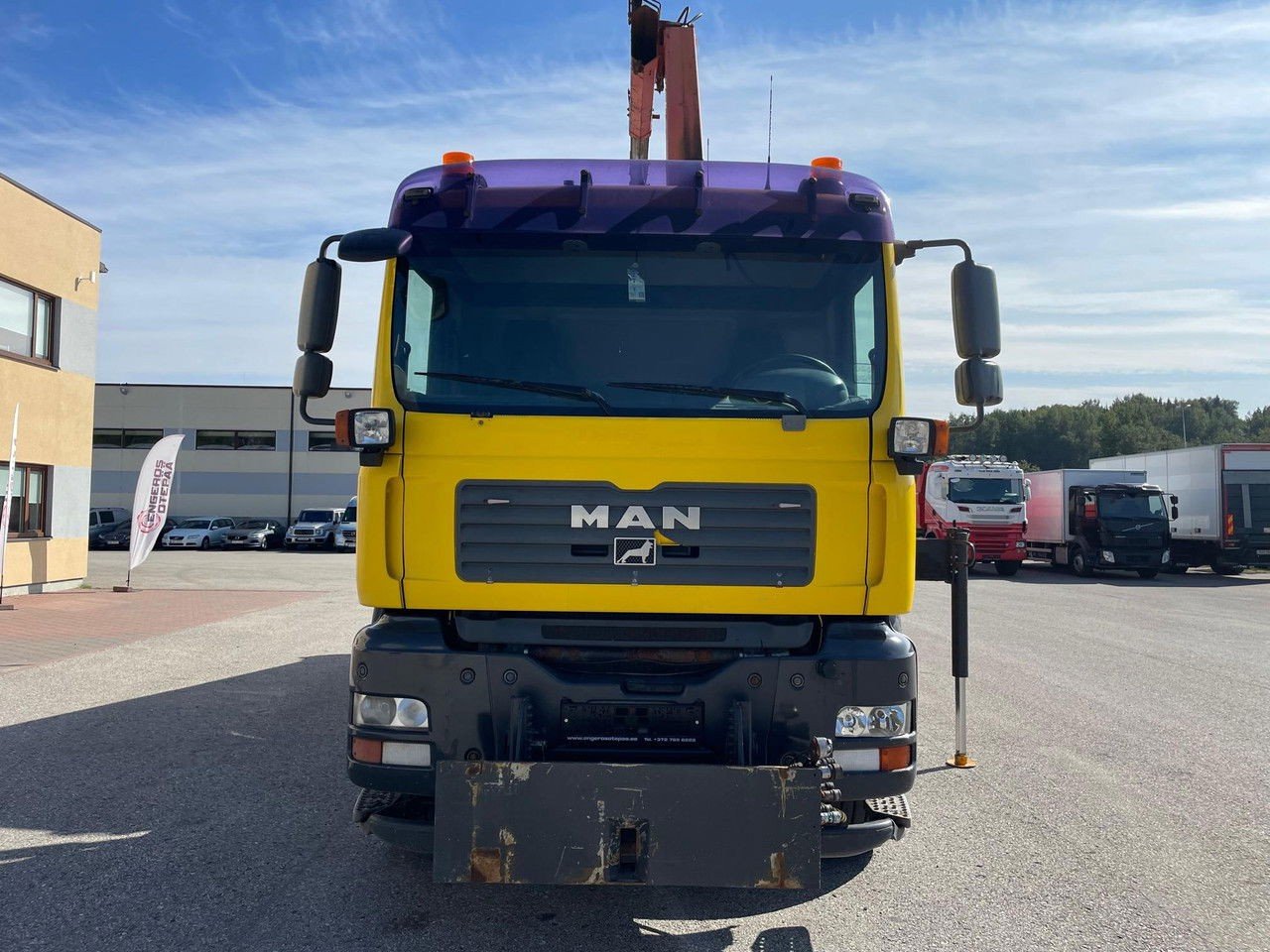 MAN TGA 26.360 6×2 + Palfinger PK15500 + 3-WAY Tipper (TGA 26.360 )