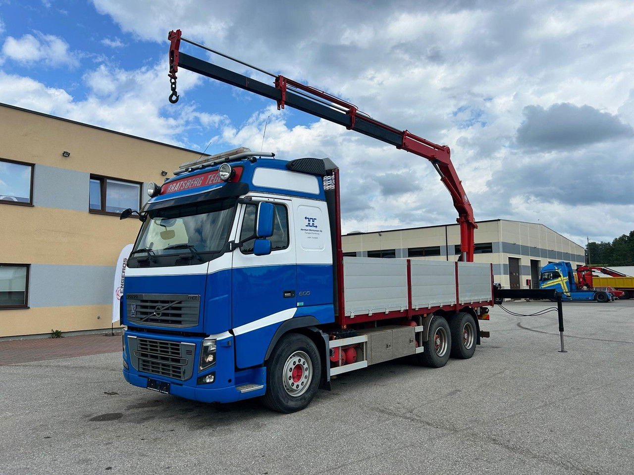 Volvo FH 600 6×4 + HMF1223 Crane + VEB (FH )
