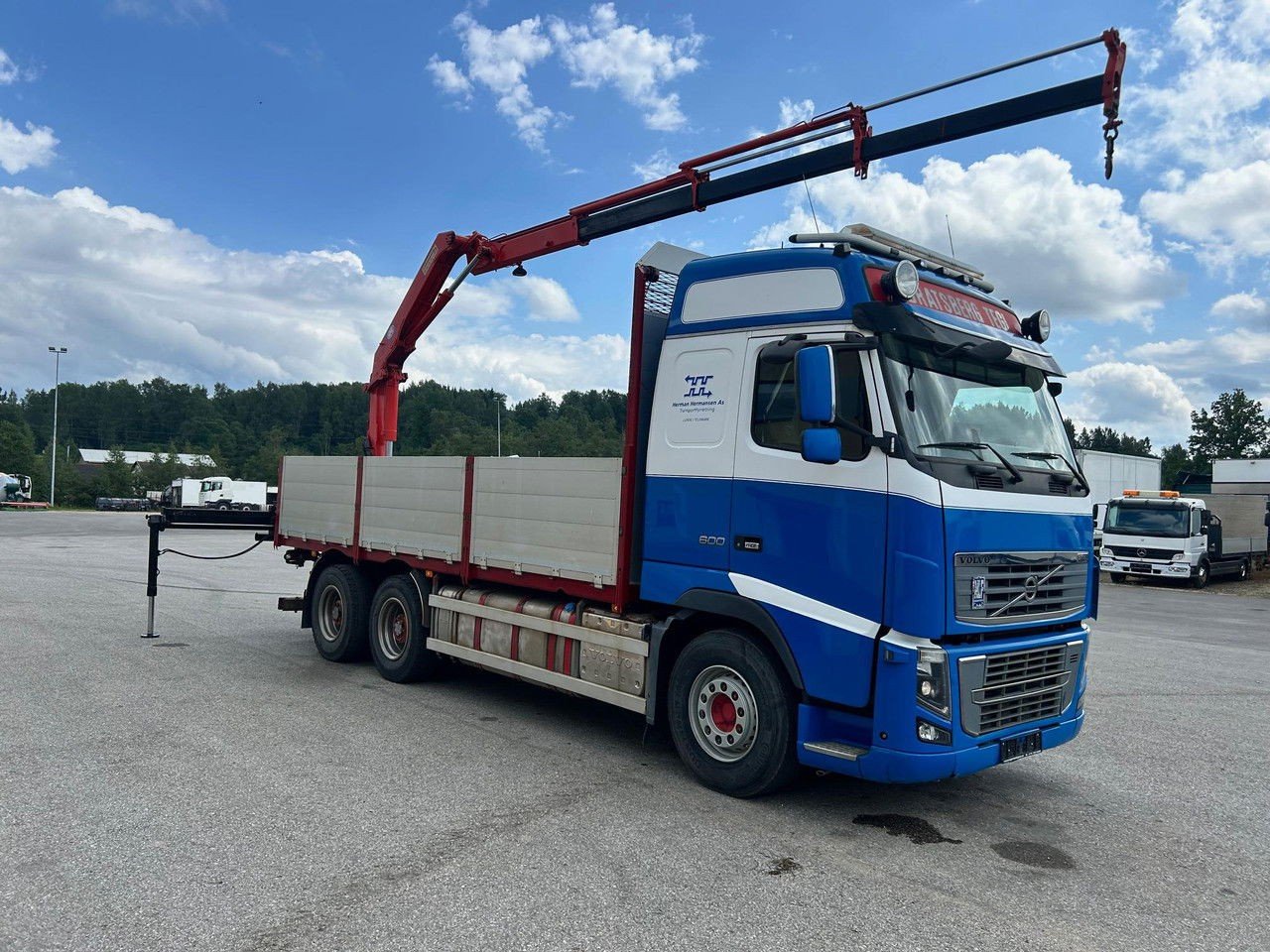 Volvo FH 600 6×4 + HMF1223 Crane + VEB (FH )