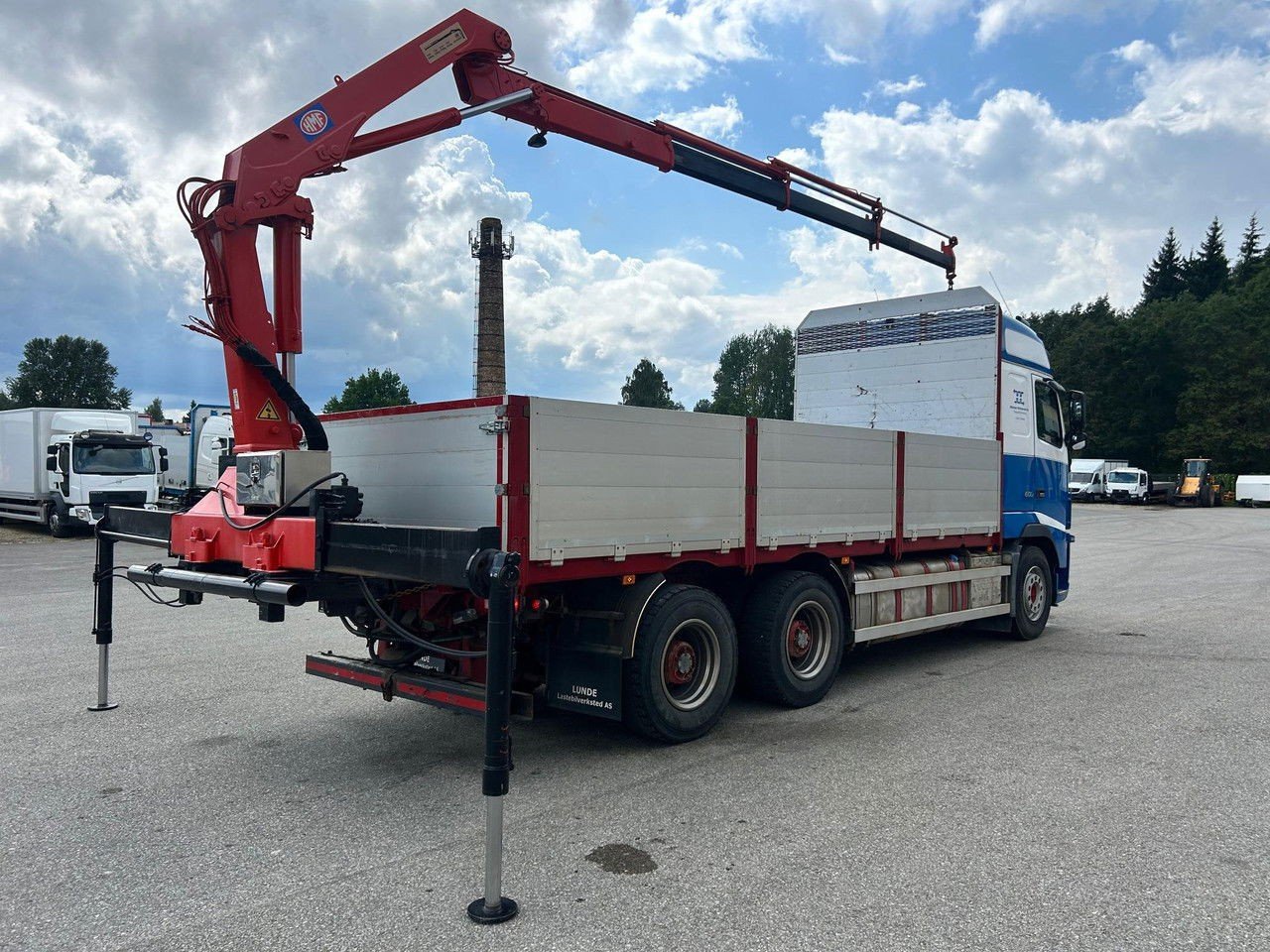 Volvo FH 600 6×4 + HMF1223 Crane + VEB (FH )