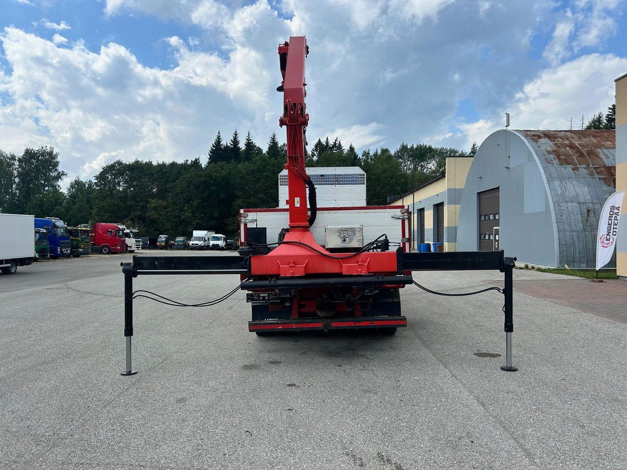 Volvo FH 600 6×4 + HMF1223 Crane + VEB (FH )