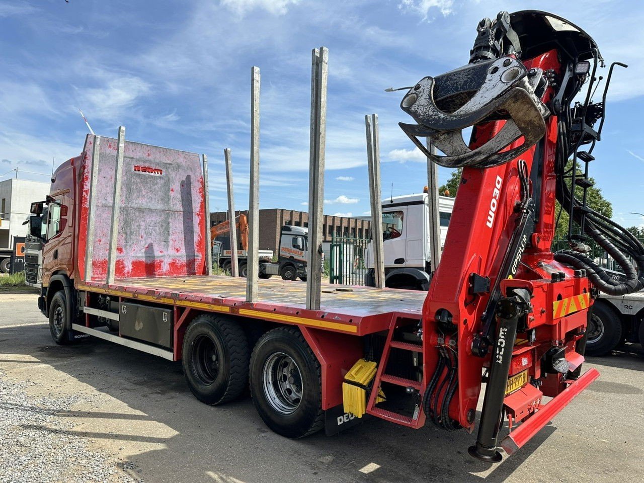 Scania G500 XT 6×4 Wood / Timber / Holz Crane Palfinger Epsilon Q150Z + Retarder – Full AIR Susp. – BE Truck (G500 )