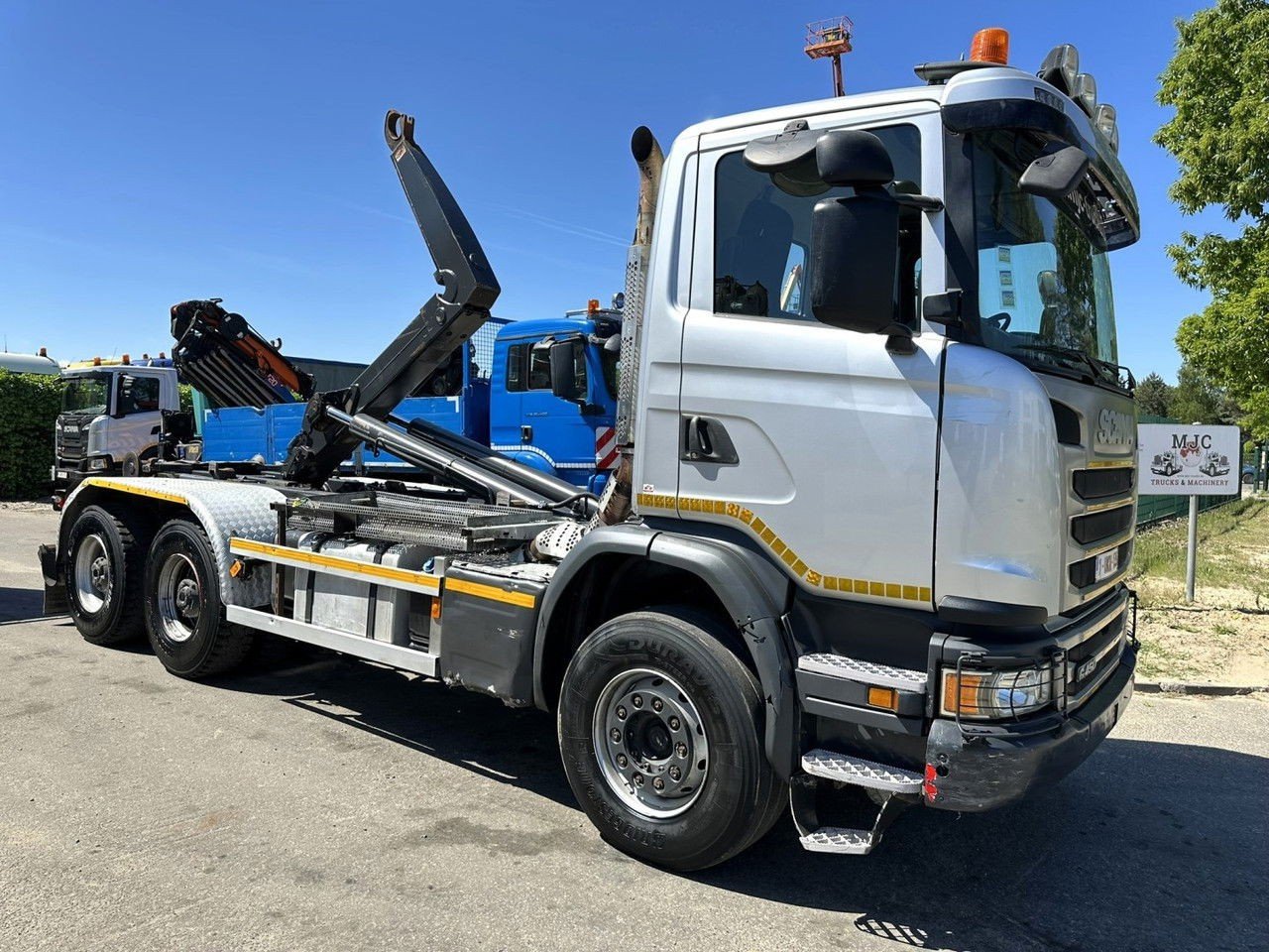 Scania G450 6×4 Hooklift AJK 20T – 5760mm – 3m90 WB – HUB Reduction / Steel Susp. – Euro 6 – BE Truck (G450 )
