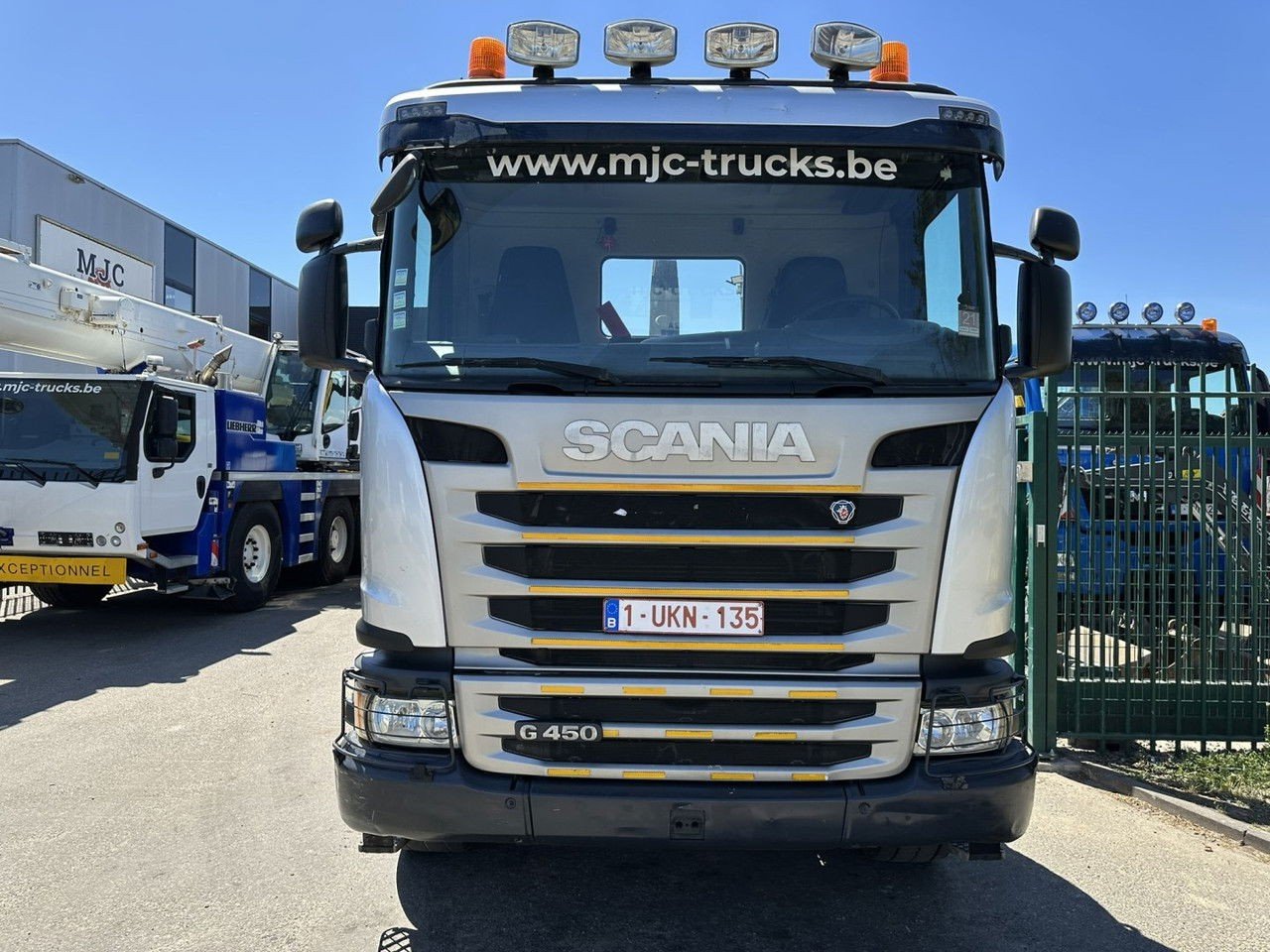 Scania G450 6×4 Hooklift AJK 20T – 5760mm – 3m90 WB – HUB Reduction / Steel Susp. – Euro 6 – BE Truck (G450 )