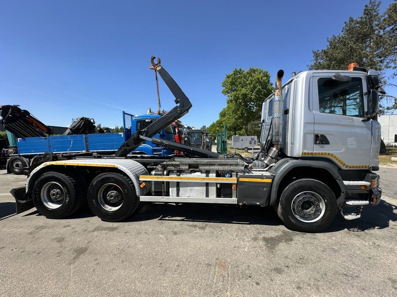 Scania G450 6×4 Hooklift AJK 20T – 5760mm – 3m90 WB – HUB Reduction / Steel Susp. – Euro 6 – BE Truck (G450 )
