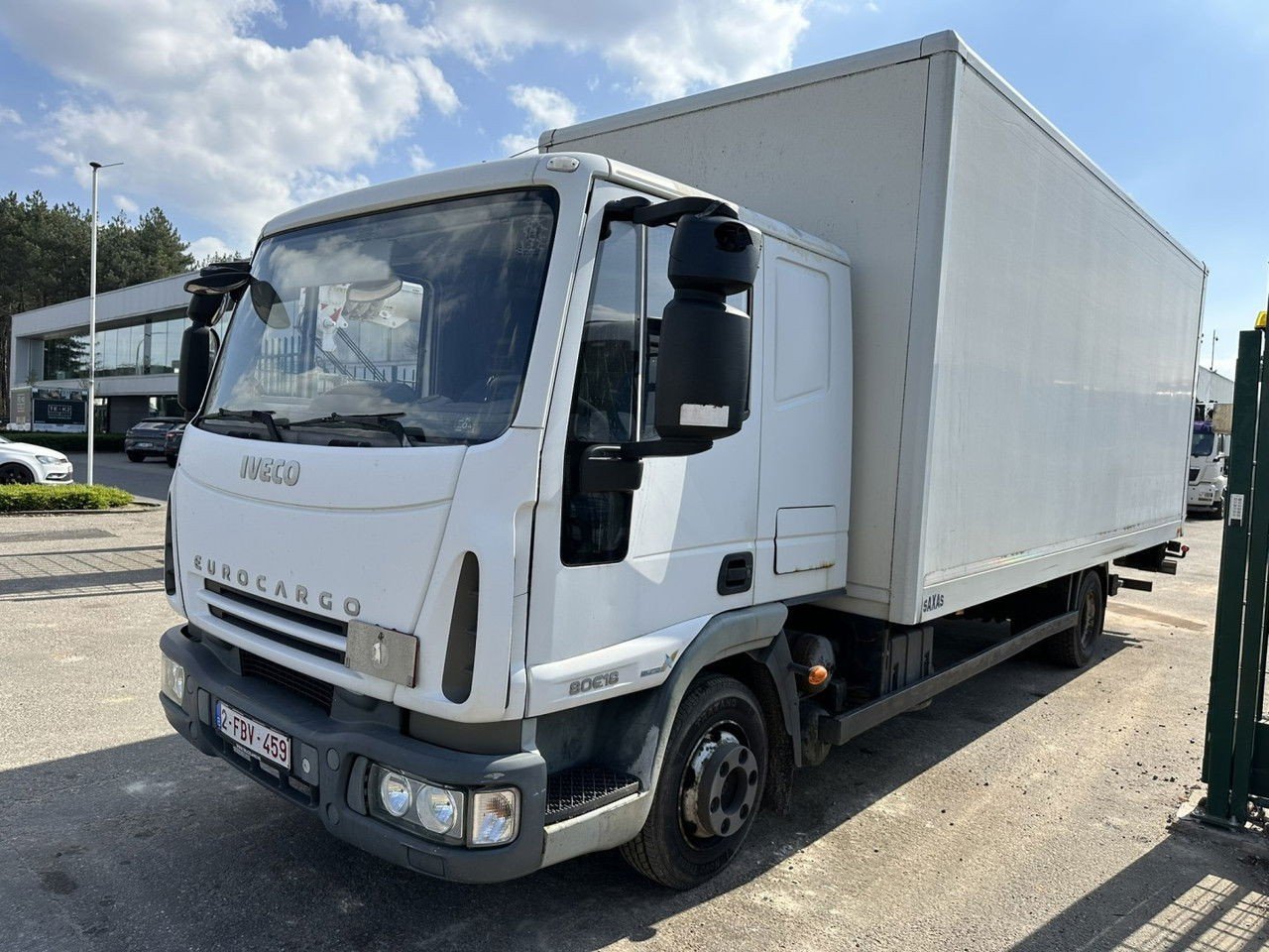 Iveco EuroCargo 80 80E18 Closed BOX 6m00 x 2m49 x 2m37 – Euro 5 – 176.000km – Taillift – Manual – BE Truck (EuroCargo 80 Eurocargo )