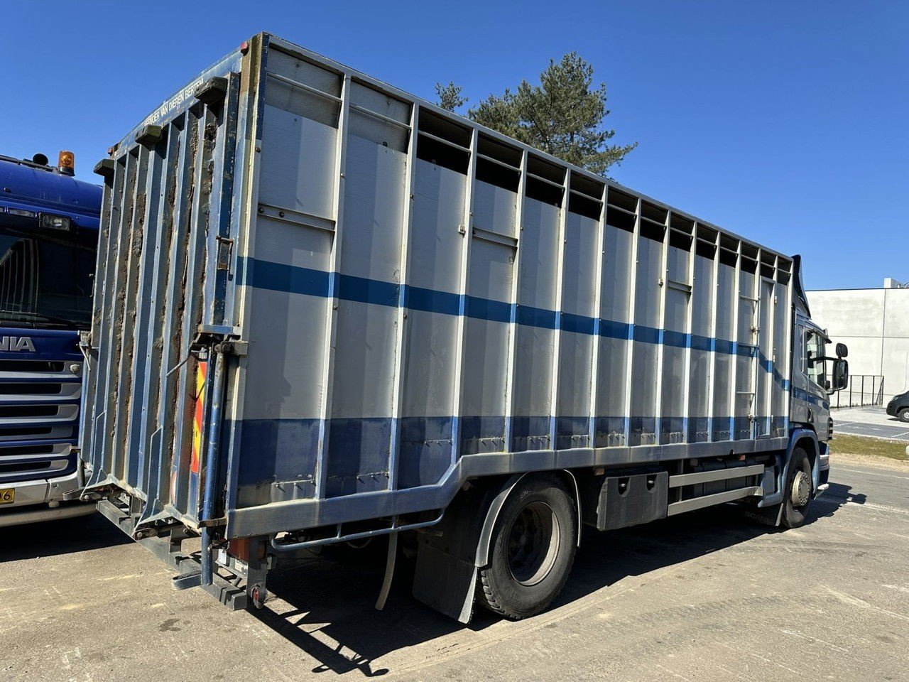 Scania P310 4×2 Animal Transport – ALU BOX 7m – Manual – AIR Suspension – A/C – Belgian Truck (P310 )
