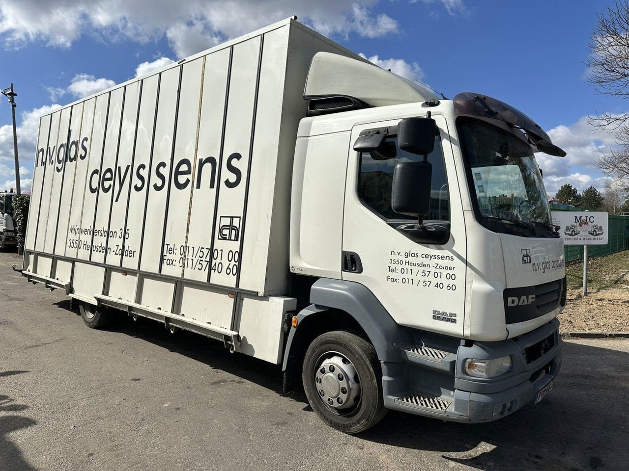 DAF LF 55.250 12T – Glastransport / Glasresteel – AIR Suspension – Euro 4 – Belgian Registration (LF 55.250 )