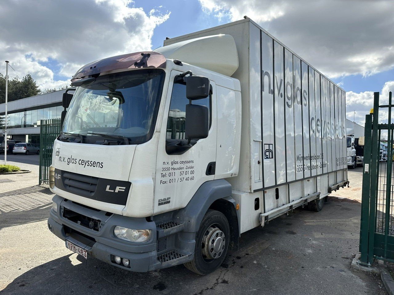 DAF LF 55.250 12T – Glastransport / Glasresteel – AIR Suspension – Euro 4 – Belgian Registration (LF 55.250 )