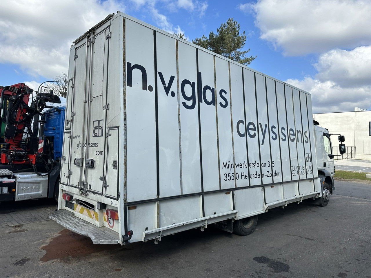 DAF LF 55.250 12T – Glastransport / Glasresteel – AIR Suspension – Euro 4 – Belgian Registration (LF 55.250 )