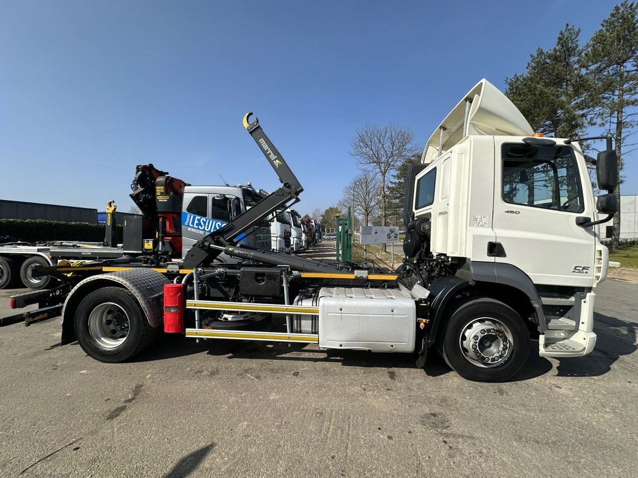 DAF CF 460 4×2 19T Marrel Hooklift – 5.10M + 1.30M Retractable Bumper – Euro 6 – 13L Engine – ZF Auto (CF 460 )
