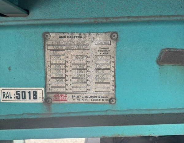 
								Semirremolque porta máquinas Castera Castera 3 ejes usado full									