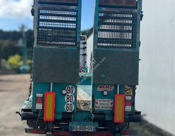 
								Semirremolque porta máquinas Castera Castera 3 ejes usado full									