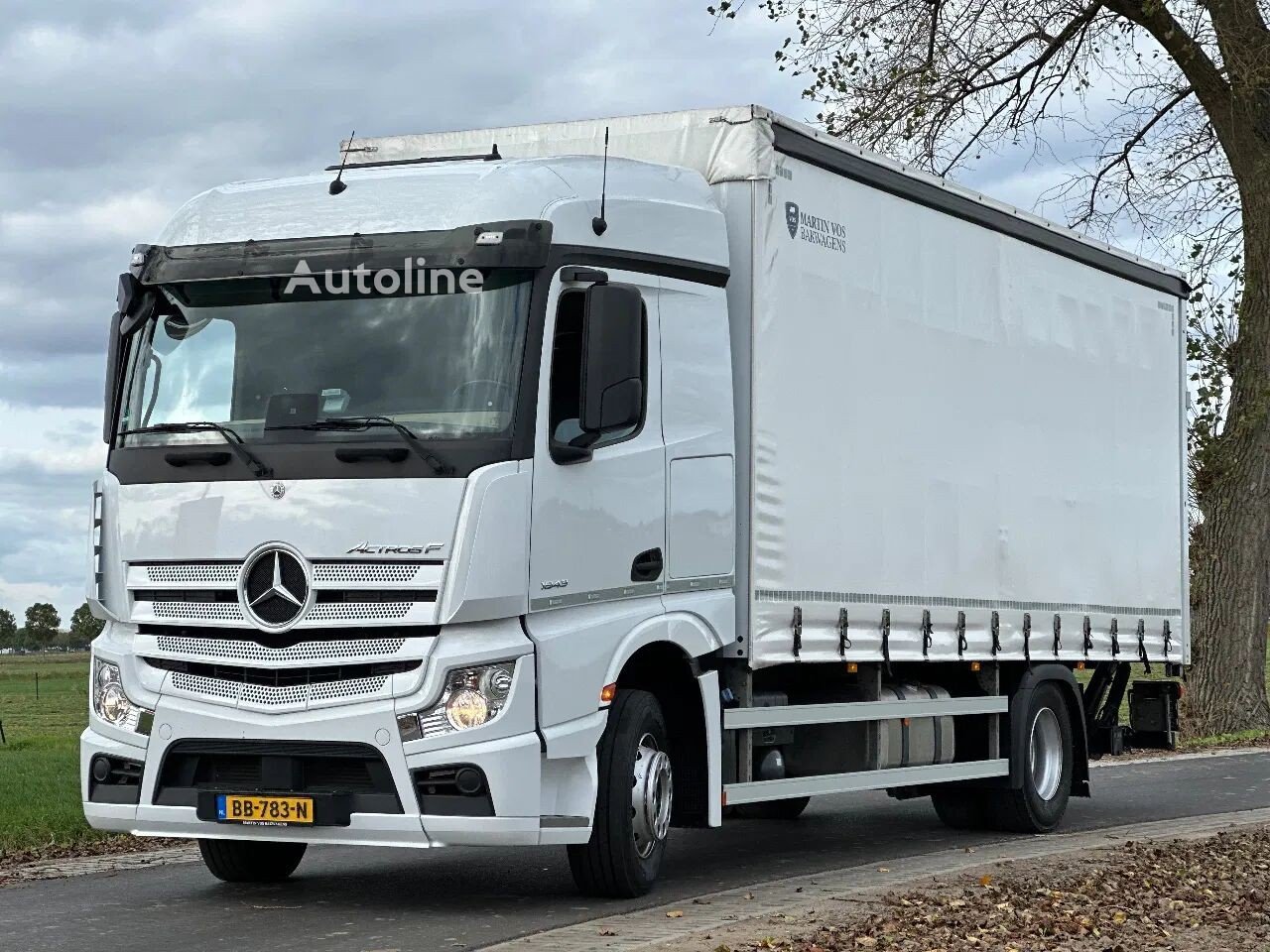 Laadklep: achtersluitklep, 2000 kg (Actros ACTROS 1843L 2022. 183432km Schuifzeil met Laadklep 2000k )