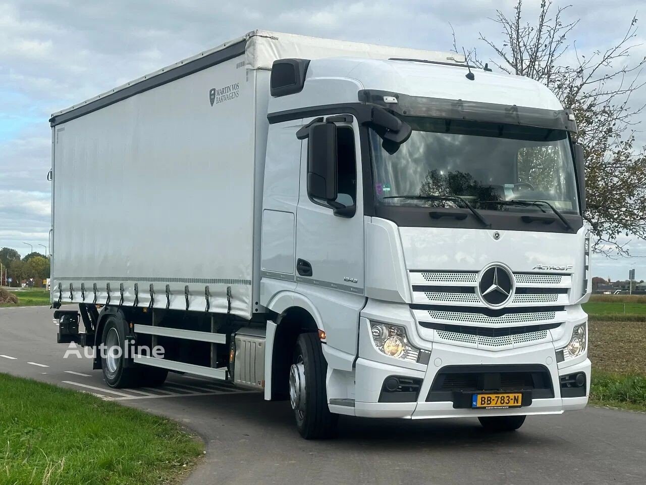 Laadklep: achtersluitklep, 2000 kg (Actros ACTROS 1843L 2022. 183432km Schuifzeil met Laadklep 2000k )