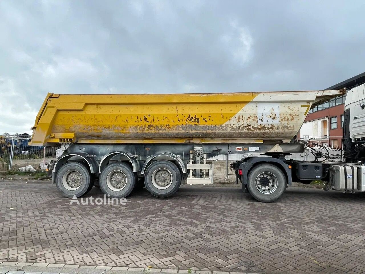 Meiller (KISA 3 Kipper Dump Trailer 2016 TUV Valid Good Condition )