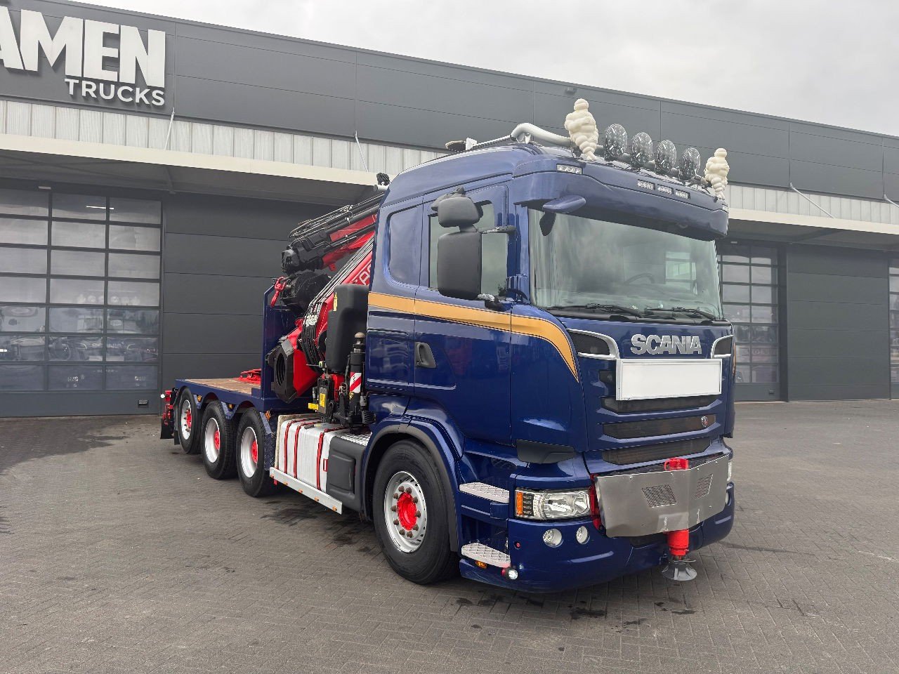 Scania R 480 LB 8×4 Euro 6 Fassi F 950 RA .2.26 + JIB()