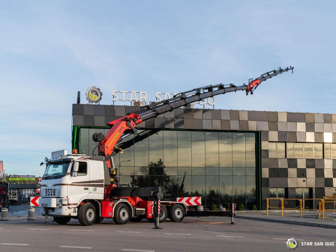 Volvo FH 520 8×4 Palfinger PK 100002 HDS Fly Jib Cran (520 FH )