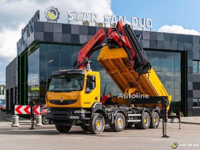 Renault (KERAX 450 8×4 PALFINGER PK 60002 Crane Tipper )
