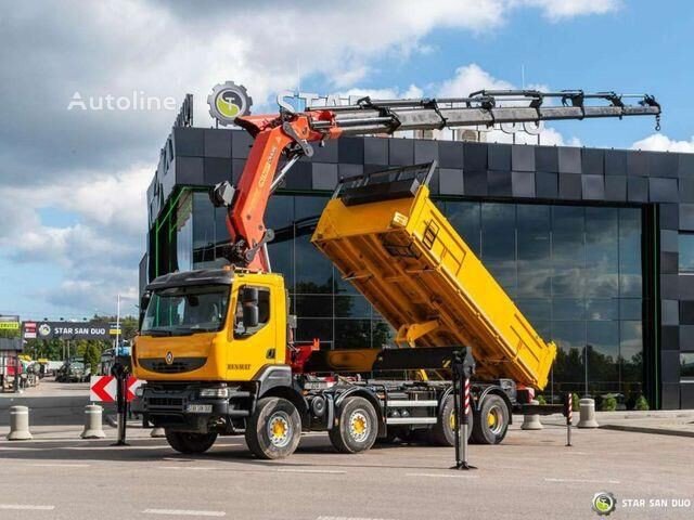 Renault (KERAX 450 8×4 PALFINGER PK 60002 Crane Tipper )