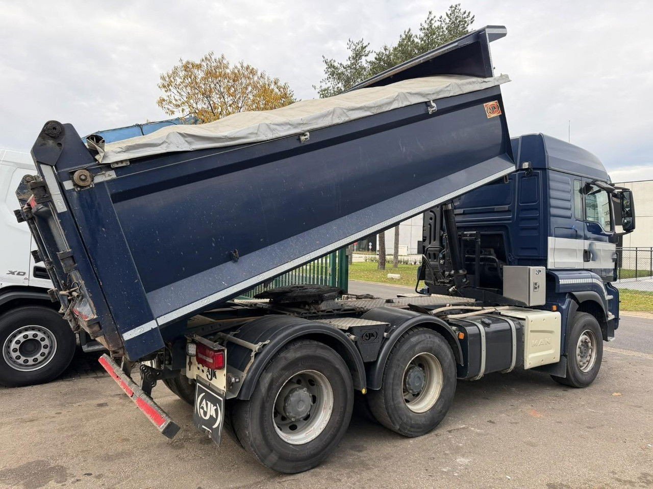 MAN TGS 33.480 6×4 Tipper + Tractor – Double System + Wisselsysteem + Double PVA – Retarder – HUB Reduction – BE Truck (33.480 TGS )