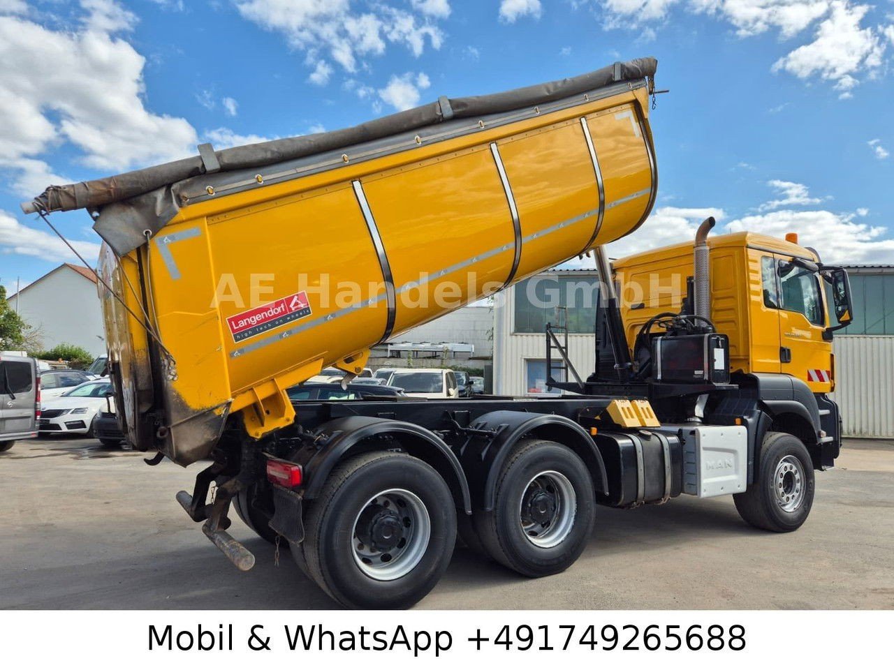 MAN TGS 26 26.510 6×4 LangendorfRetarder+14m+Fertiger (26 TGS )