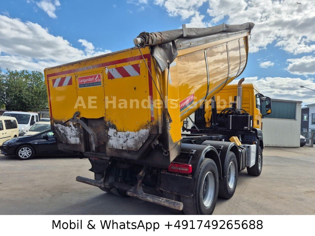 MAN TGS 26 26.510 6×4 LangendorfRetarder+14m+Fertiger (26 TGS )