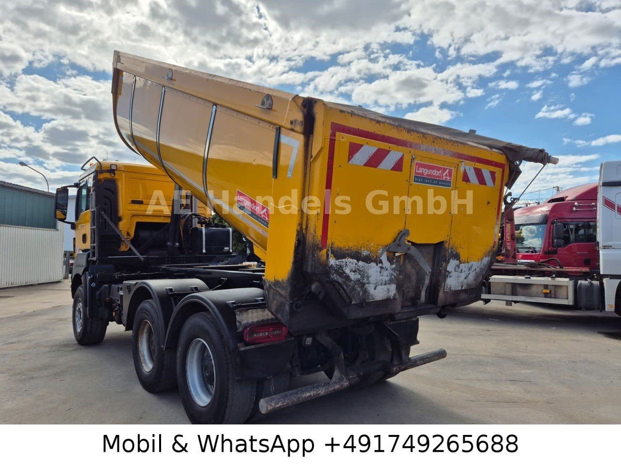 MAN TGS 26 26.510 6×4 LangendorfRetarder+14m+Fertiger (26 TGS )