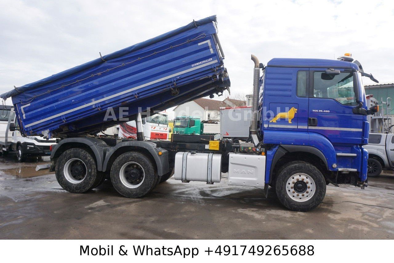 MAN TGS 26.480 XLX BB 6x4Pritarder+Manual+Bordmatik (26.480 TGS )