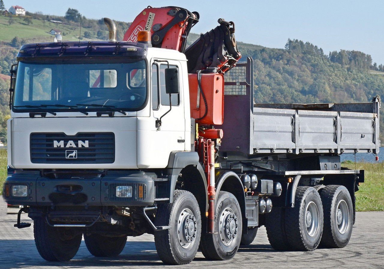 MAN 41.460  Kran  8×8  Topzustand()