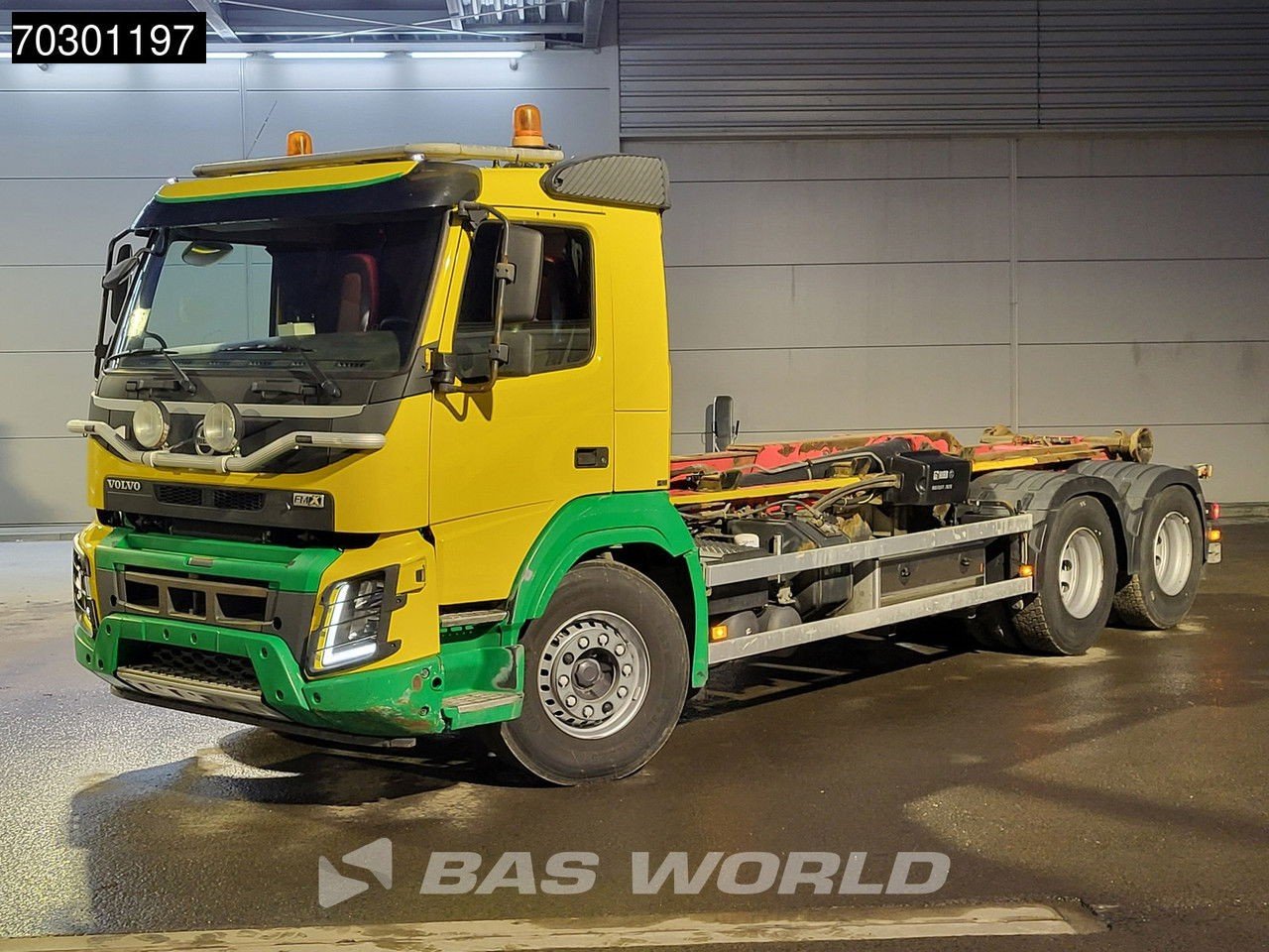 Volvo FMX 410 FMX 6X4 21tons Hiab XR21S59 containersystem Automatic Euro 6 (410 FMX )