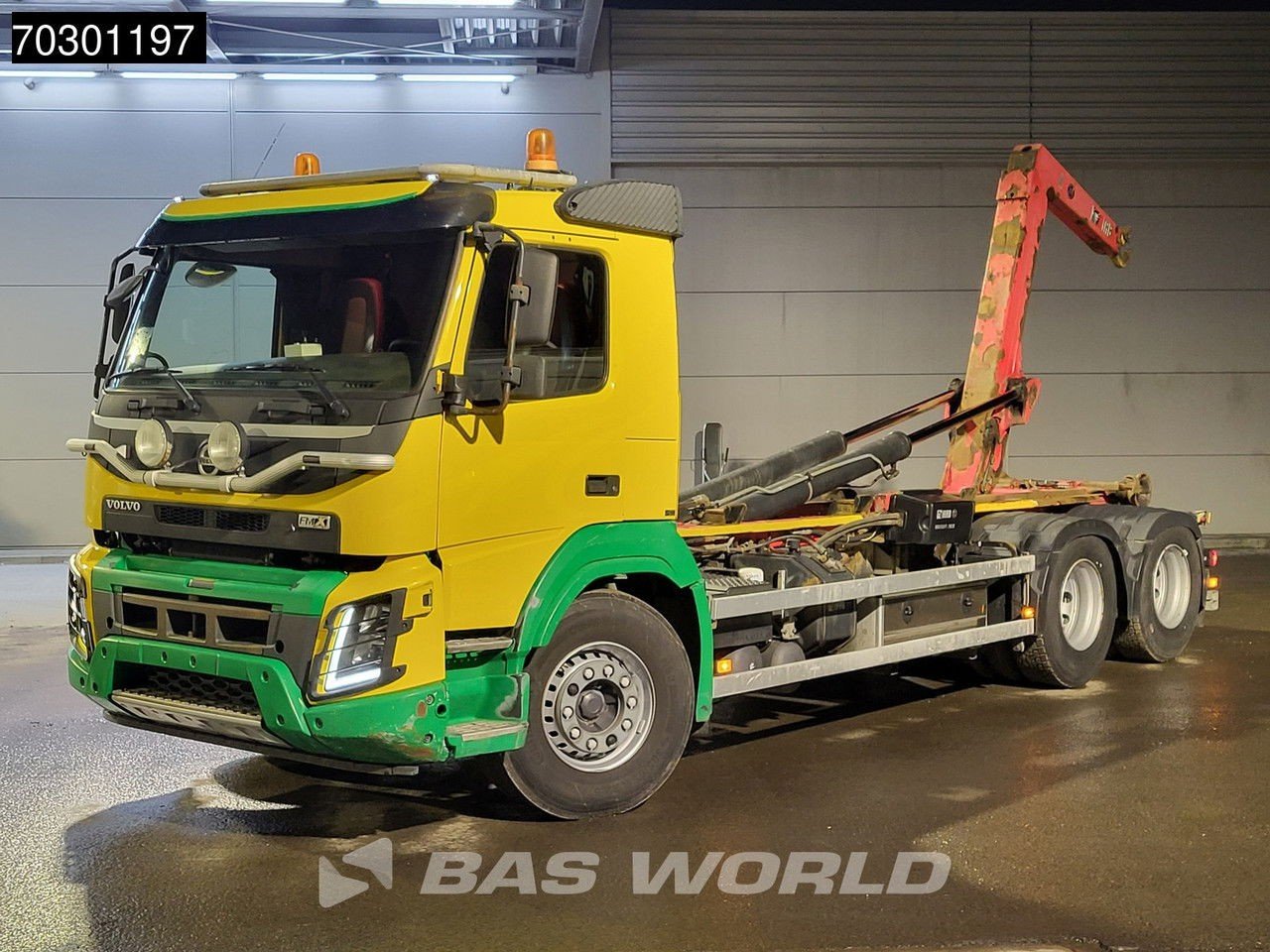 Volvo FMX 410 FMX 6X4 21tons Hiab XR21S59 containersystem Automatic Euro 6 (410 FMX )