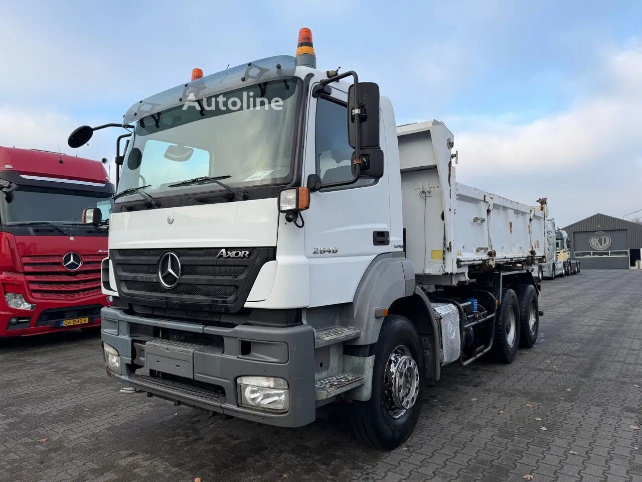 Mercedes-Benz (2640 6X4 Steelsuspension Manual Gearbox Meiller Tipper )