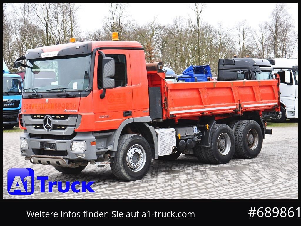 Mercedes-Benz Actros 2655 12.2024 ,V8, 6×4 Meiller Klima , EPS (2655 Actros )