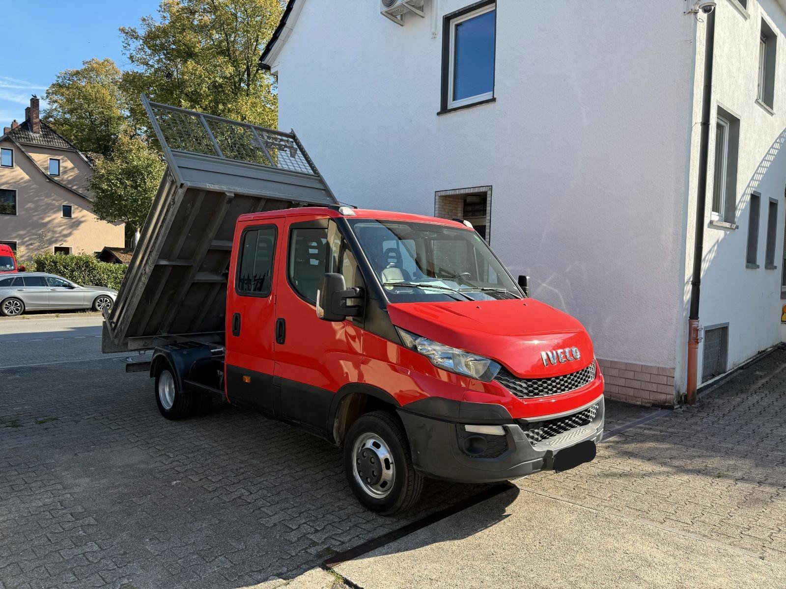 Iveco Daily Kipper DoKa 7Sitzer Klima Temp AHK 3.5Ton! (Daily Kipper )