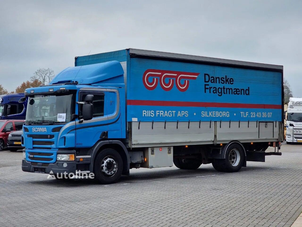 Laadklep: achtersluitklep (P250 4×2 – Loadlift – Side boards – Full air – Euro 6 )