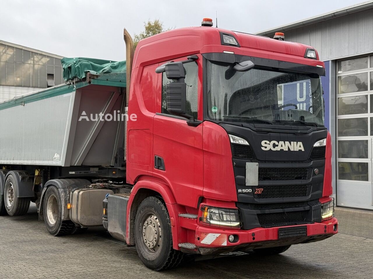 Scania (R500 XT 4×2 EURO CIĄGNIK SIODŁOWY Z HYDRAULIKĄ WYWROTU )