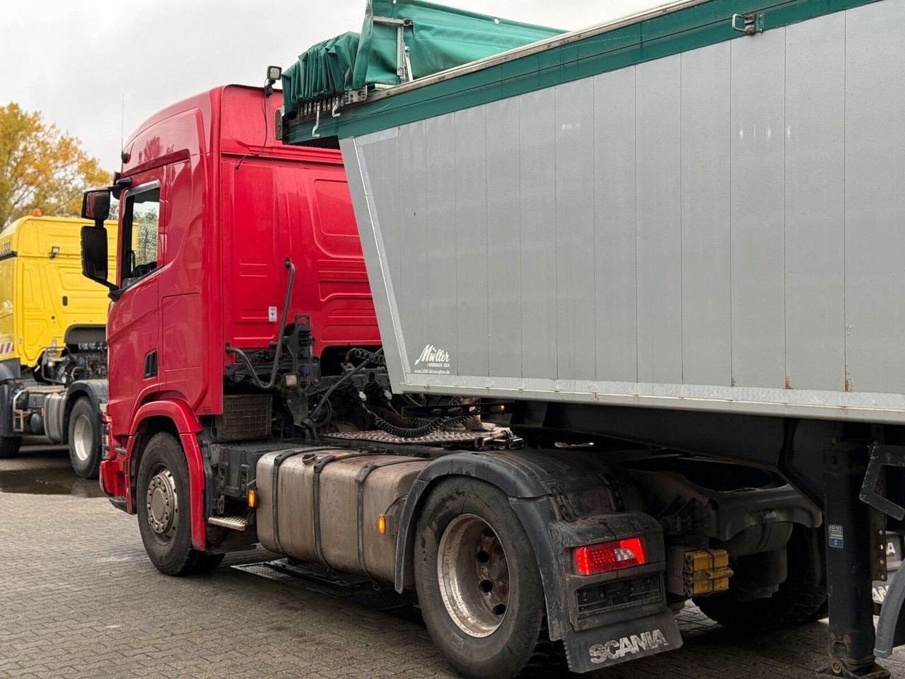 Scania R 500 XT 4×2 Euro 6 SZM Kipphydraulik Blatt+ Luft (R )