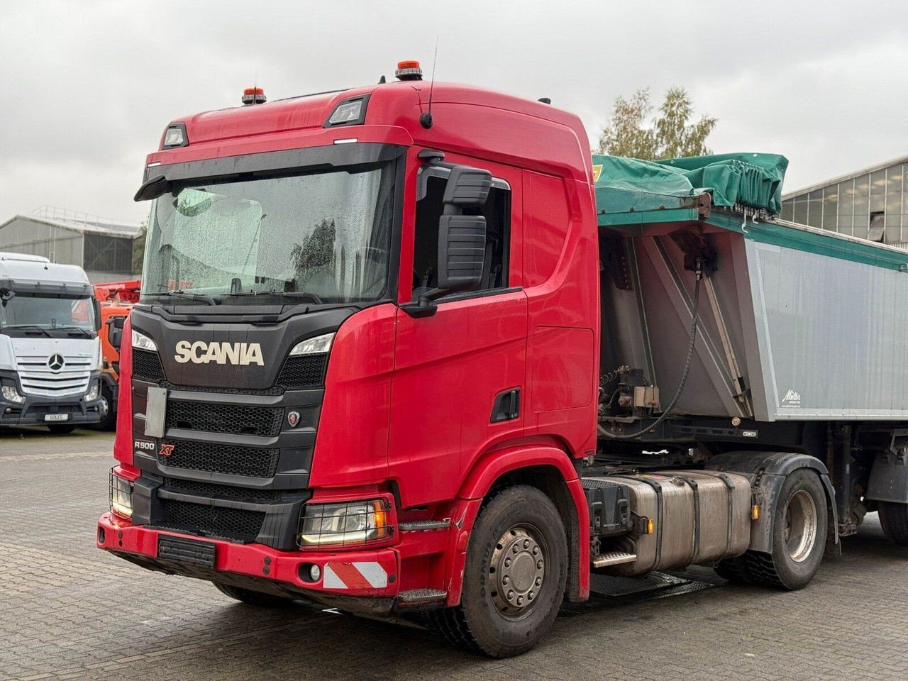 Scania R 500 XT 4×2 Euro 6 SZM Kipphydraulik Blatt+ Luft (R )