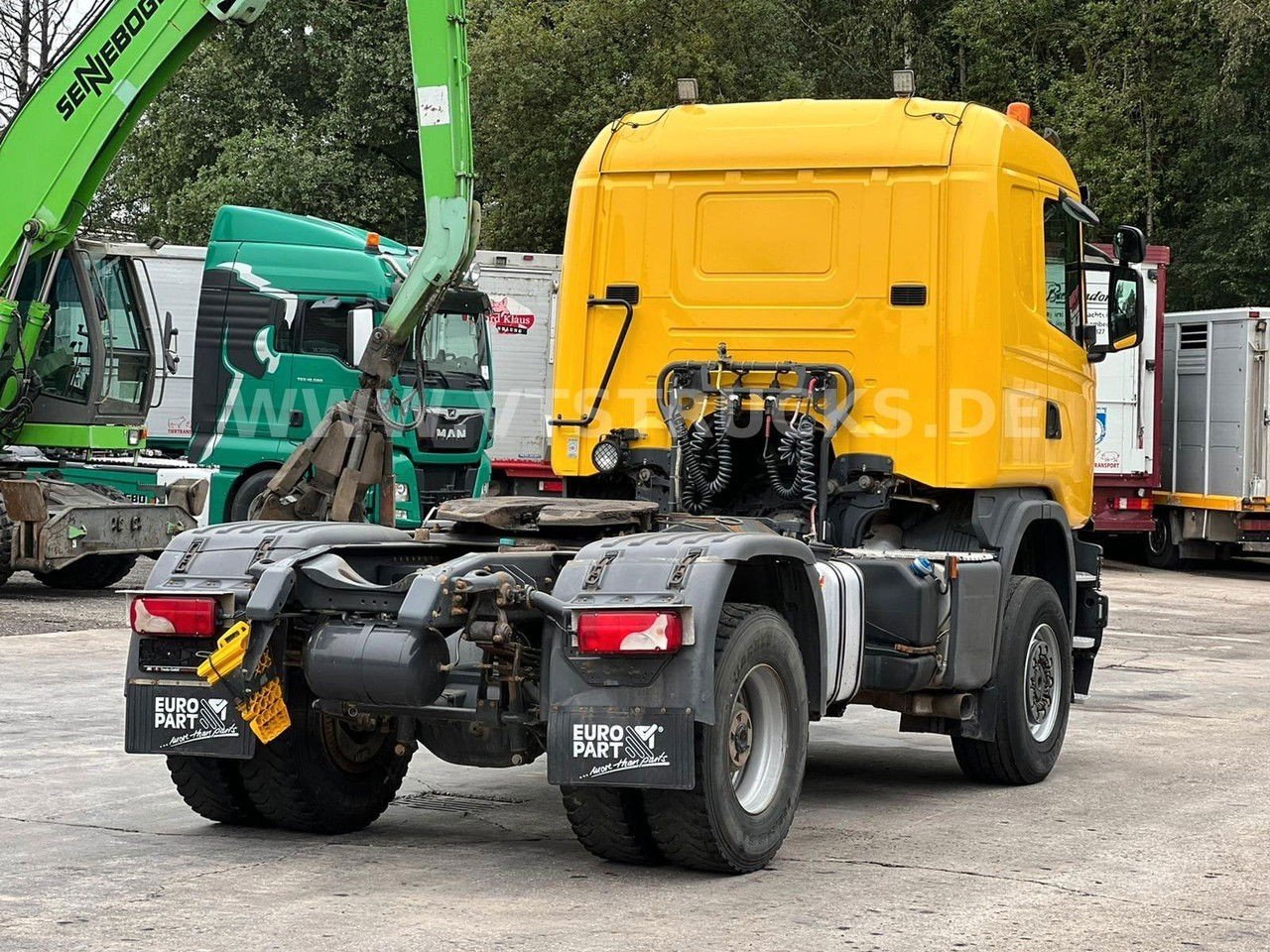 Scania G450 4×4 Euro 6 SZM Kipphydraulik (G450 )